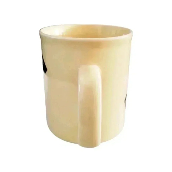 Vintage 70s βAnnβ Mug β Made in England β Retro Brown & Cream - Picture 3 of 7